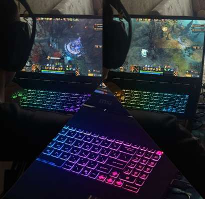 Продается мощный игровой ноутбук MSI Katana 17 в Сургуте фото 3