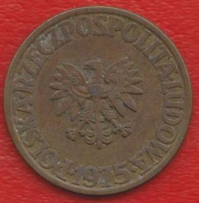 Польша 5 злотых 1975 г. без знака мондвора в Орле
