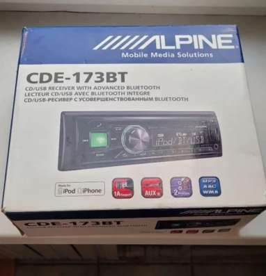 Автомагнитола Alpine CDE-173BT aux usb в Москве фото 16