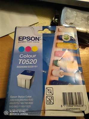 Картридж T0520 цветной Epson Модель S020191/S020089 Совмес в Уфе