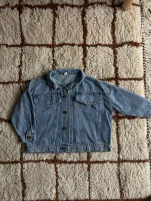 Джинсовая куртка детская