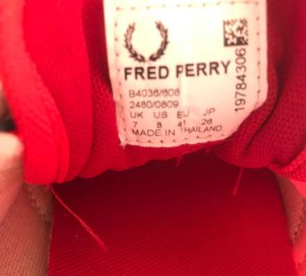 Кроссовки (Fred Perry) в Обнинске фото 3