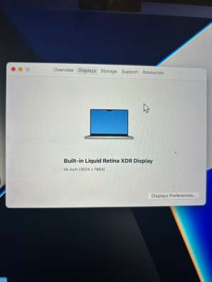 MacBook 14 Pro, M1, 2021, 1Тб в Тольятти