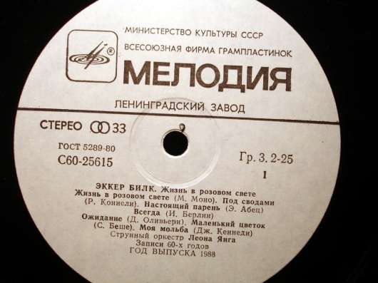 Эккер Билк ‎–Жизнь В Розовом Свете в Санкт-Петербурге