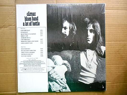 Climax Chicago Blues Band ‎– A Lot Of Bottle в Санкт-Петербурге фото 4