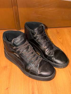 Кожаные ботинки puma