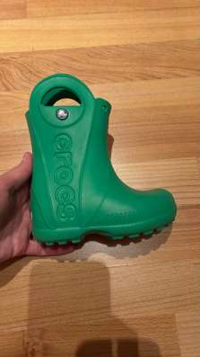 Резиновые сапожки crocs c7