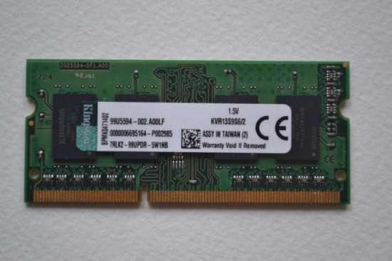Оперативная память для ноутбука DDR3 2Гб