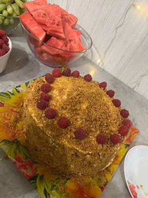 Медовый торт домашний в Кургане