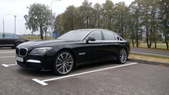 Аренда авто с водителем в Минске. BMW 7 фото 3