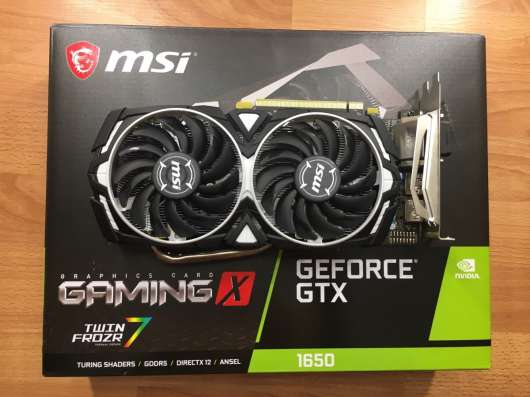 Видеокарты GTX 1650/4gb | RX 570/8gb