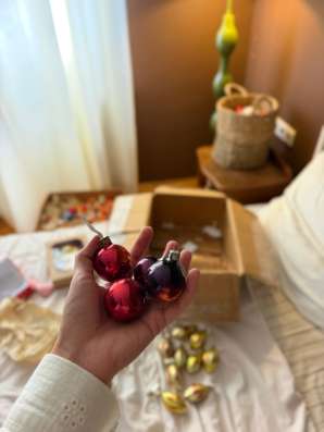 Советские стеклянные игрушки в Темрюке