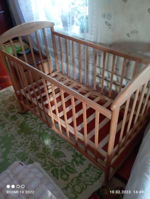 Продам кроватку детскую