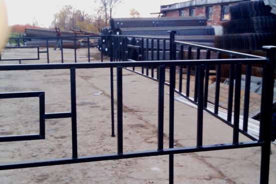 Ограда ритуальная крашенная в Бузулуке