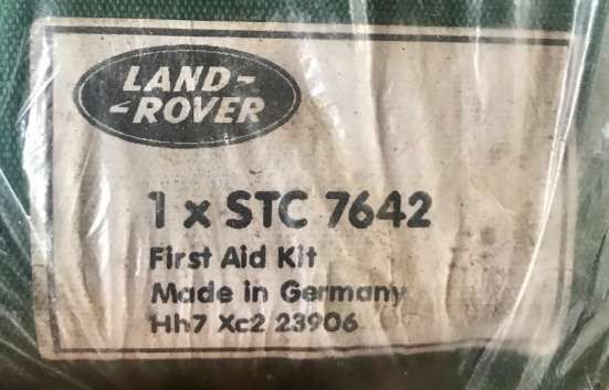 Оригинальная аптечка, LAND ROVER, почти раритет в Видном