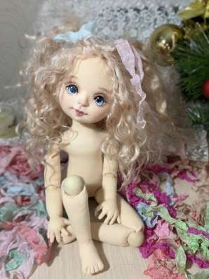 Интерьерная текстильная кукла фото 7