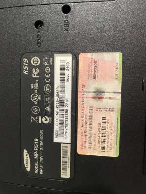 Ноутбук Samsung np-r519 в Твери фото 5