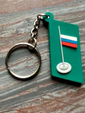 Брелок флаг установлен в географической точке северного полю