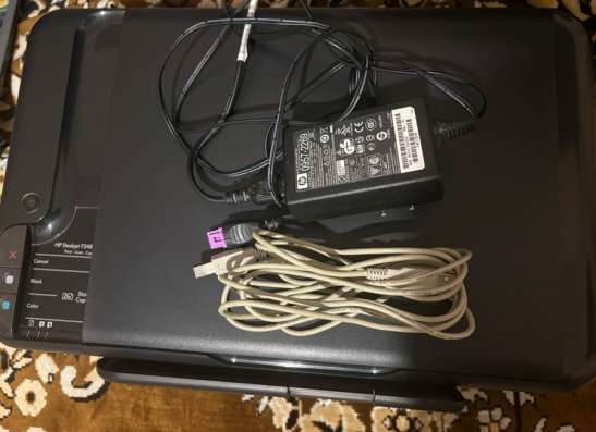 Принтер hp deskjet f2483 без картриджей