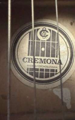 Классическая гитара Cremona( Чехословакия) 1988год, в Москве фото 20
