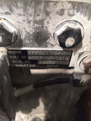Топливные насосы ТНВД komatsu KFE6S135R-1