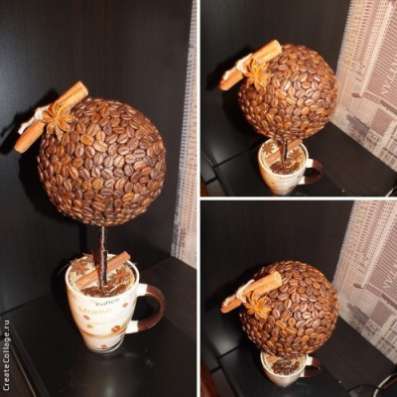 Кофейный топиарий в Новокузнецке