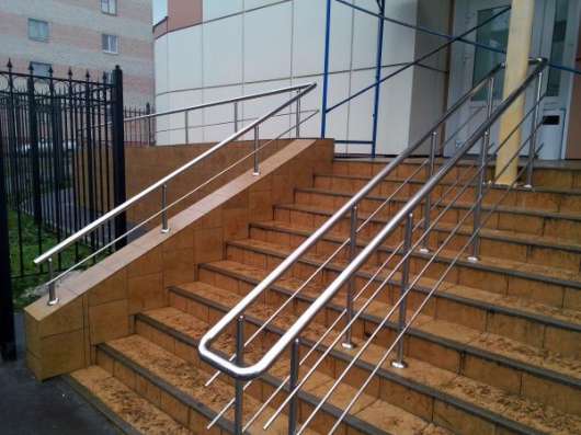 Перила Ограждения из нержавейки в Брянске
