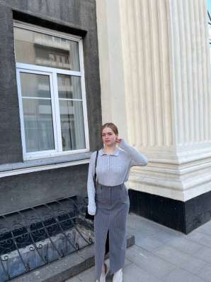 Юбка длинная серая в Иркутске