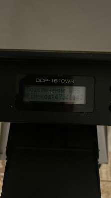 Принтер DCP 1610 WR в хорошем состоянии в Москве фото 3