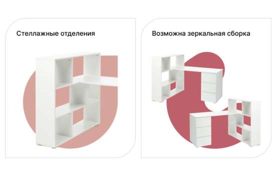 Продается стол с полками и ящиками