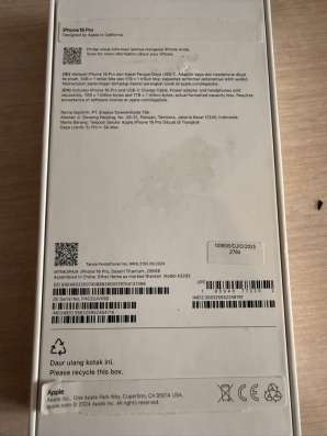 IPhone 16 pro 256gb sim + esim в Екатеринбурге фото 4