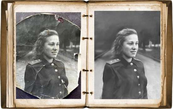 Цифровая реставрация фотографий в Москве фото 9