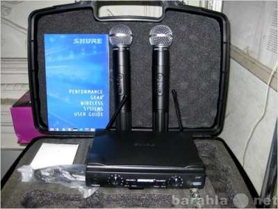 Микрофон SHURE SM58 проф. радиосистема 2