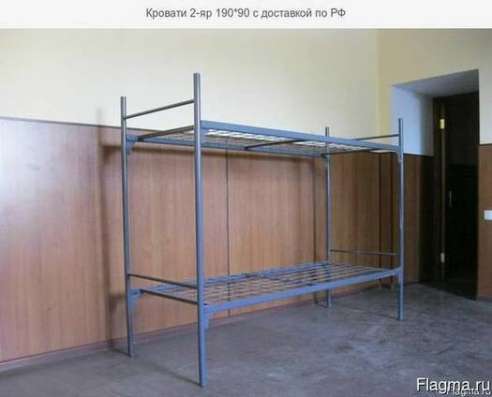 Кровати (металлические) для строек с доставкой в Ряжске фото 6