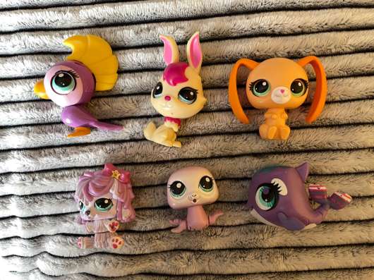 Подвижные lps, littlest pets shop