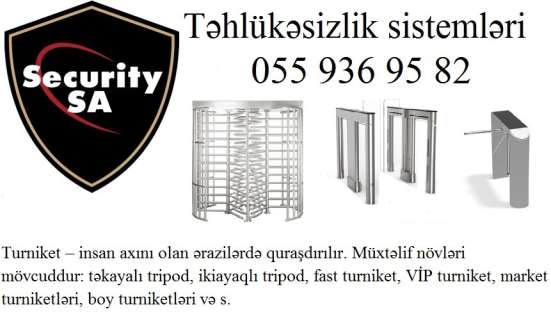 ❈Turniketlerin satisi❈