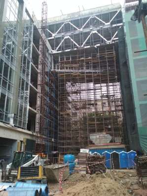 Сборка строительных лесов в Москве фото 5