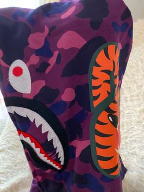 Зип худи bape shark в Ижевске фото 3