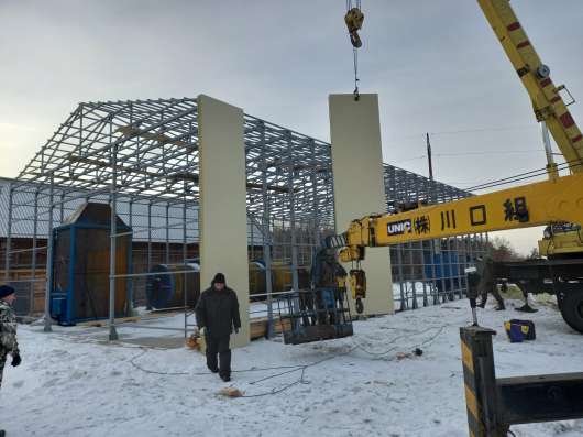 Монтаж сендвич панелей