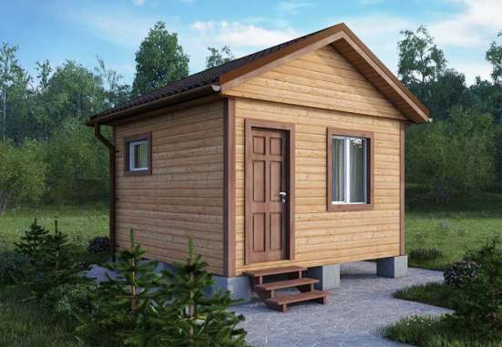 Проект бани из бруса 3x4 в Москве фото 4
