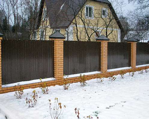 Установка заборов. Все виды в Ангарске фото 3