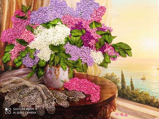 Картины из атласных лент в Тюмени