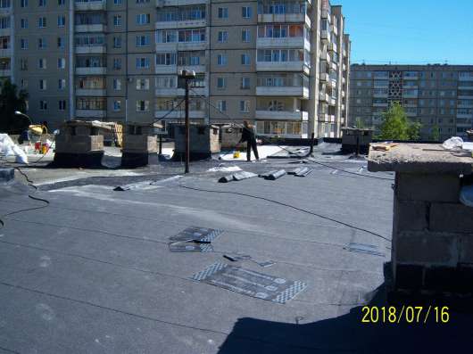 Ремонт мягкой кровли огневым методом в Нягани фото 3