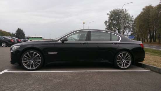 Аренда авто с водителем в Минске. BMW 7 фото 4
