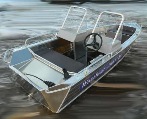 Купить лодку Wyatboat-390 У с консолями