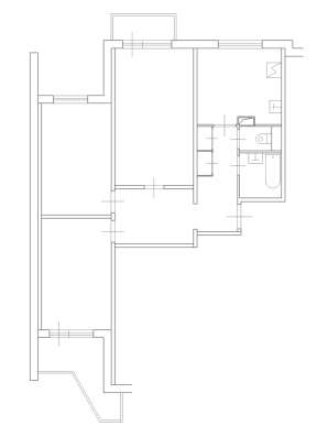 3-к квартира, 75 м² в Москве