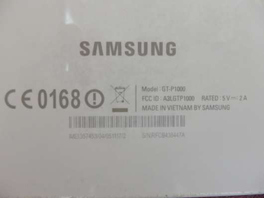 Планшет Samsung Galaxy Tab GT-P1000 16Gb в Москве фото 10