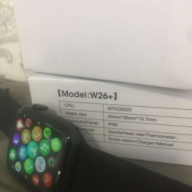 Apple watch 6 44мм w26+ tovarkario в Москве фото 4