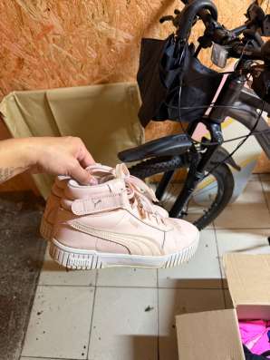 Кроссовки Puma Carina 2.0 Mid, розовые, 38 размер