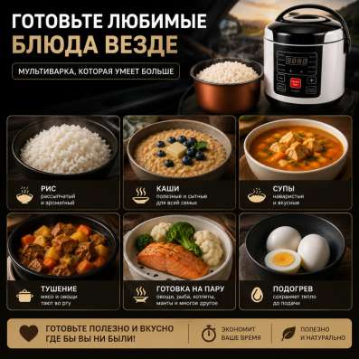 Мультиварка автомобильная 12V / 24V в Москве